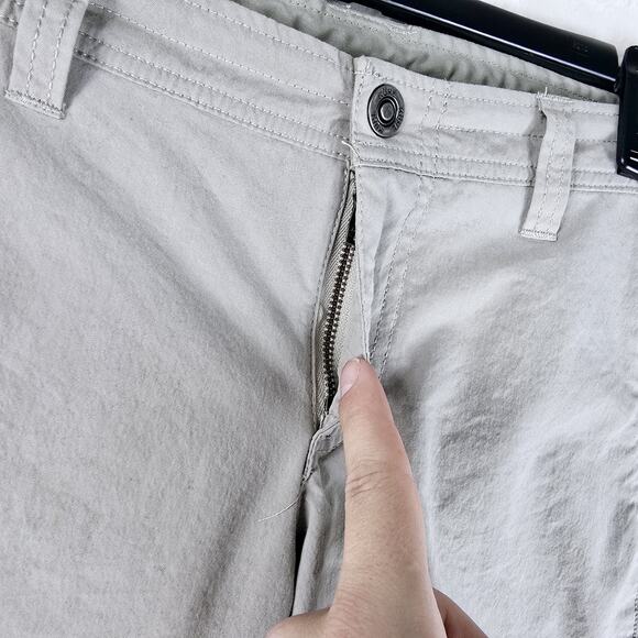 Kuhl Spire Roll Up Pants 8 Short 32x29 Adjustable Gray Stretch Hiking 6279 - Picture 4 of 16